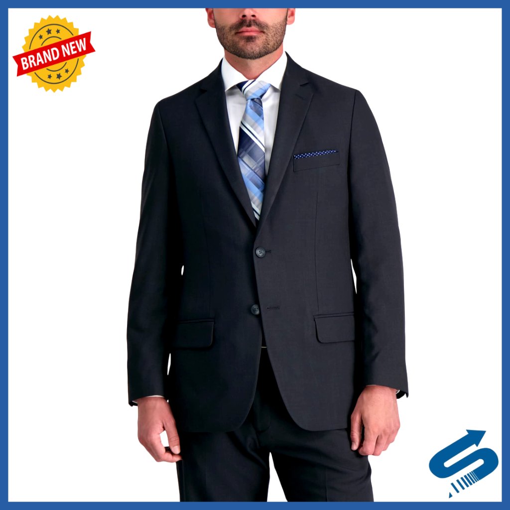 Classic Fit Suit Pants With 4-Way Stretch, Machine Washable, Eco-Friendly